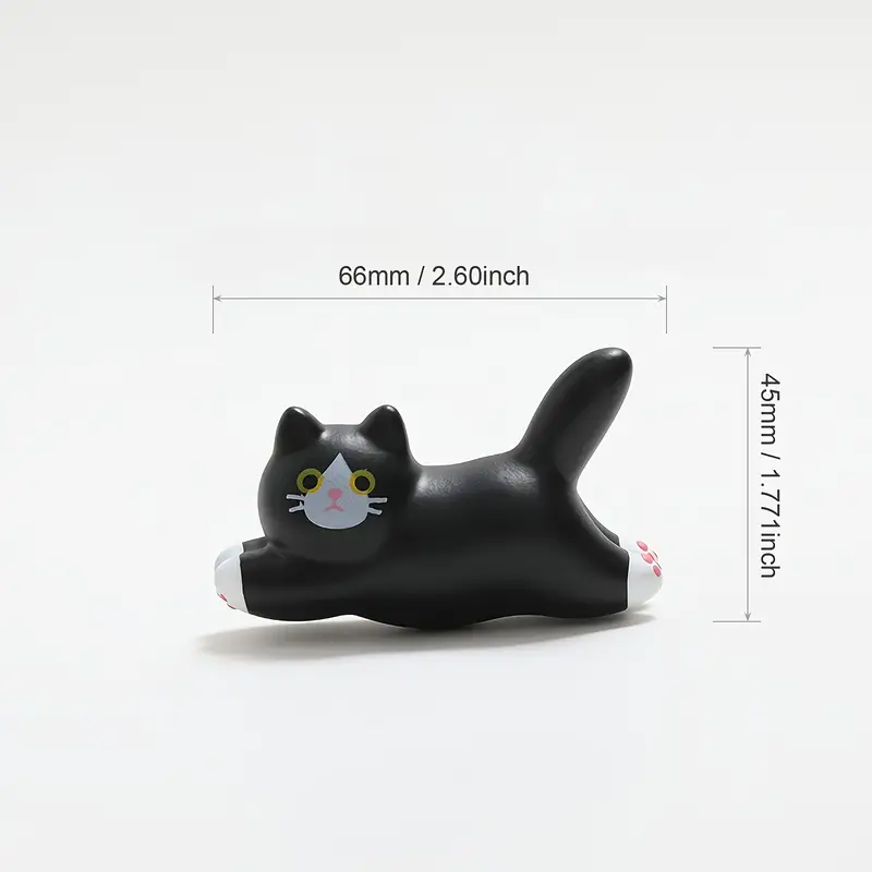 Cute 3d Running Cat Refrigerator Magnet Perfect For - Temu