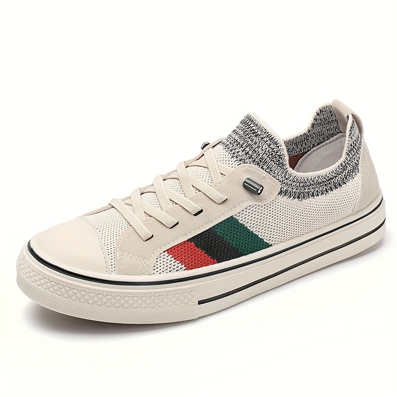 Men's Mesh Lace-up Sneakers, Skate Shoes With Good Grip, Breathable - Temu  United Arab Emirates