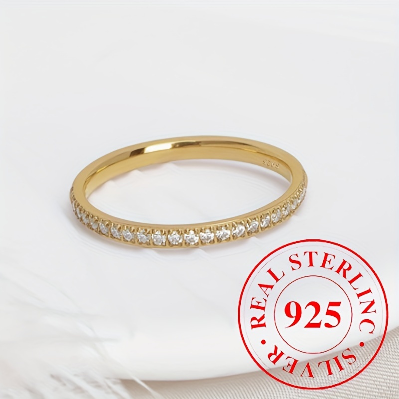 Sterling Silver Ring with Zirconia Endless Love for Men Wedding