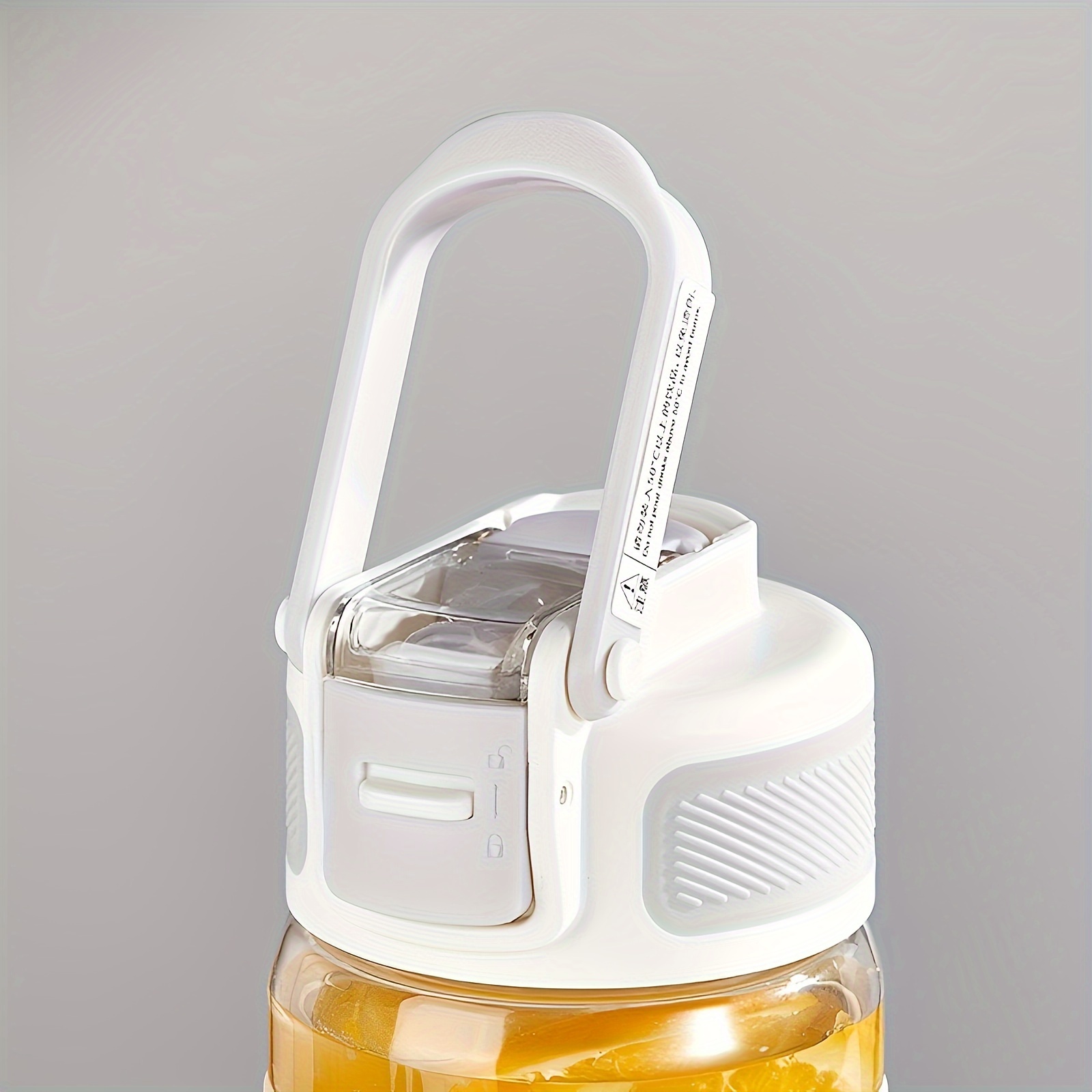 26oz BPA-Free Water Bottle with Straw & Carry Handle for Travel & Gym