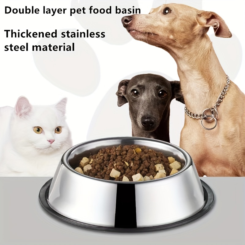 Personalized Dog Cat Bowls With Name Stainless Steel Pet Bowl For Small  Medium Large Dogs Food And Water Custom Names Feeding Bowl 16oz- - Temu