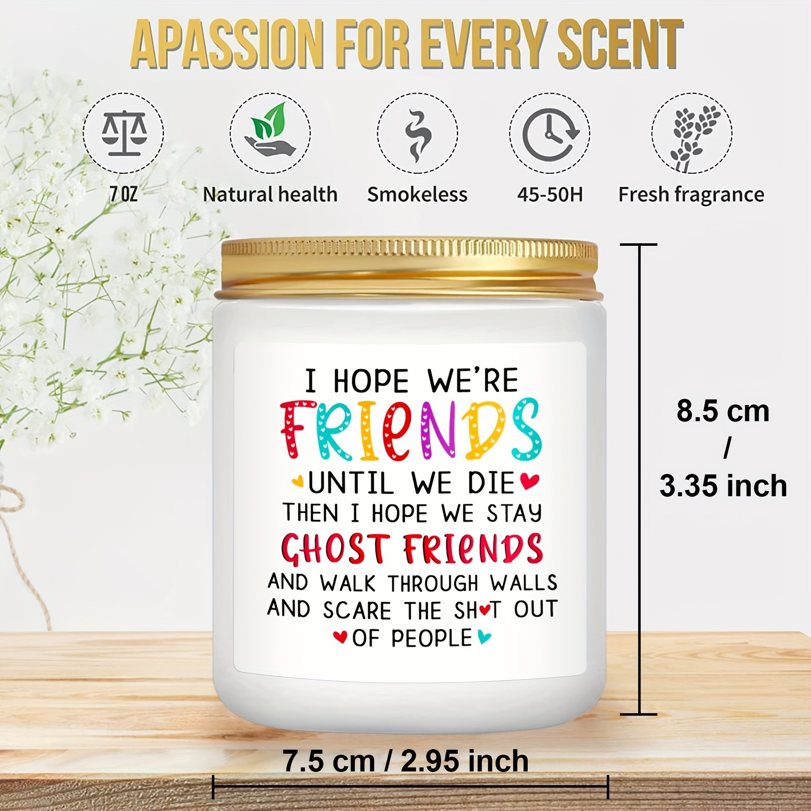 Scented Candles aromatherapy Jar Candles friend Gift For - Temu