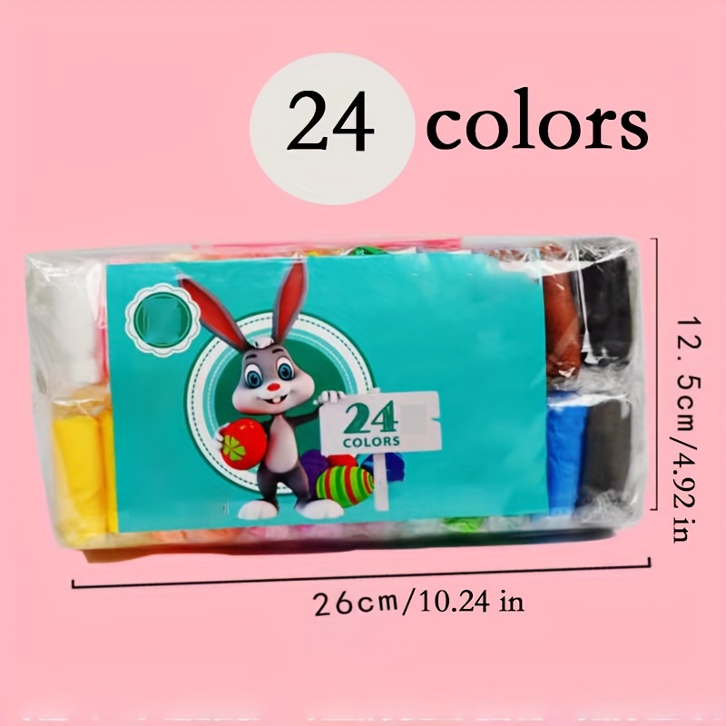 Color Clay Diy Set Air Drying Clay Set 12/24/36 Colors - Temu