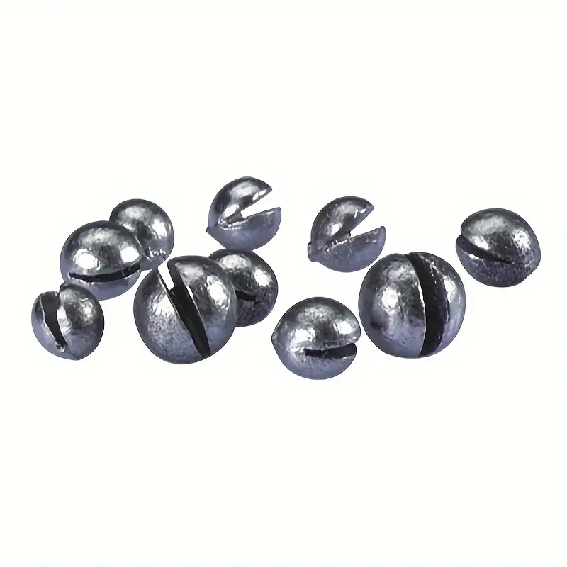 Fishing Lead Weights Split Shot Sinkers Removable Round - Temu Canada