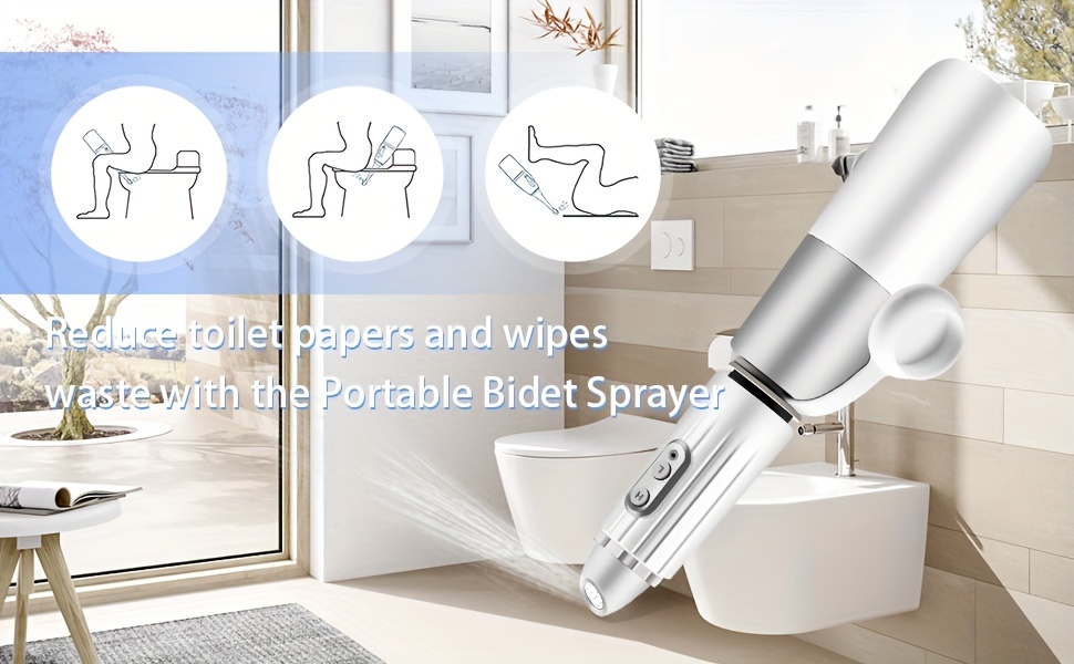 Bidet Portatil De Viaje Irrigador Limpieza 380 Ml - $ 27.539,55