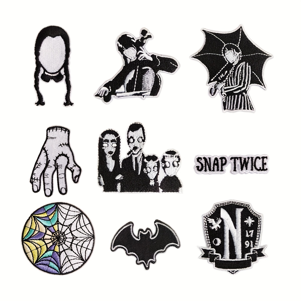 Iron On Patches Sew On Repair Patch DIY Crafts Projects Clothing Jacket Dress