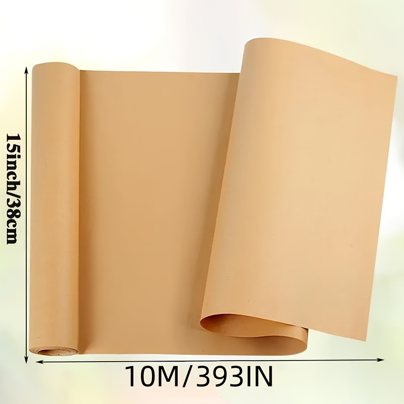 1pc Brown Kraft Paper Roll, Brown Craft Paper Roll For Table