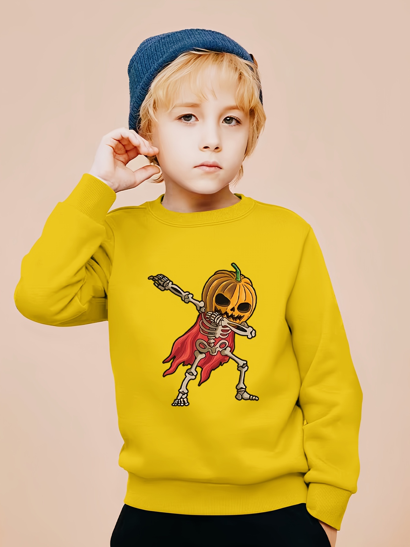 Pumpkin best sale skeleton sweatshirt