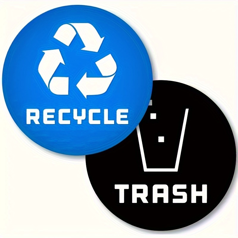 2 Stück Recycling-Logo, Magnetischer Mülleimer-Aufkleber Zum Organisieren  Ihres Mülleimers – Müllcontainer Und Recycling-Behälter-Zubehör - Temu  Germany