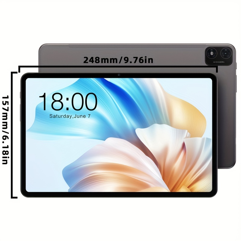 teclast t40s 2023 tablet mtk8183 8 core 2 0ghz 16gb 8gb 8gb ram 128gb rom 10 4 inch 2000 1200ips tddi wifi5g wireless 5 0 6000mah type c 5mp 13mp camera android 12 limited time offer free random artificial leather case
