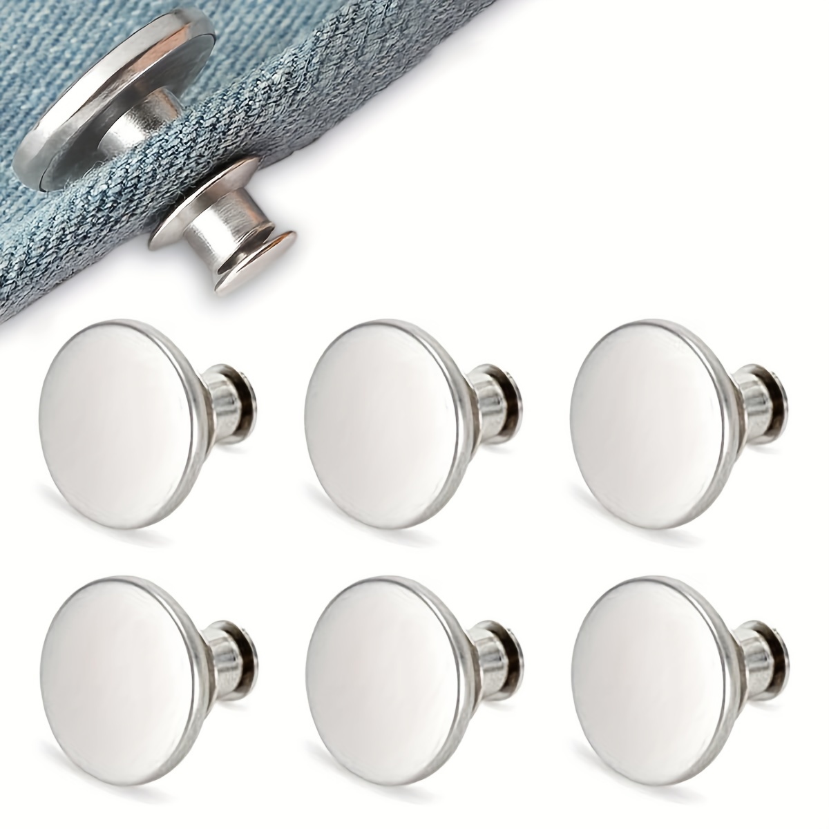 Metal Sewing Buttons Accessories