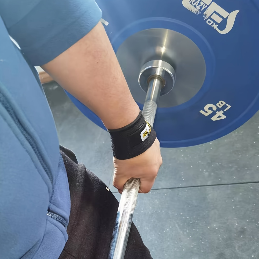 Weight Lifting Grips With Wrist Straps