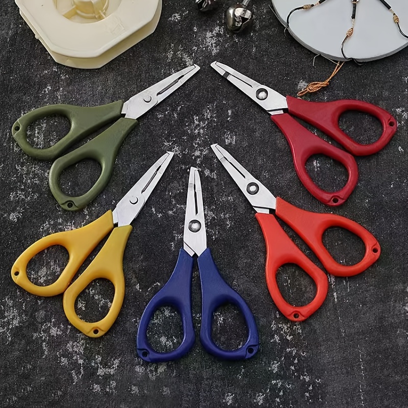 1pc Multifunctional Fishing Scissors, Curved Mouth Small Lure Pliers, Hook  Remover, Outdoor Fishing Supplies