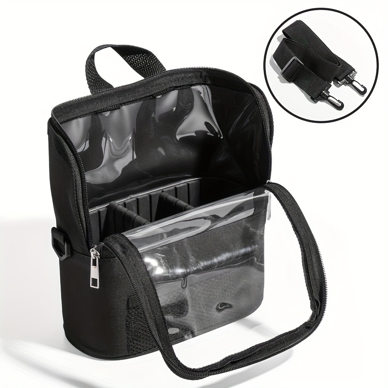  ONEGenug Clear Toiletry Bag Thick Transparent Cosmetic