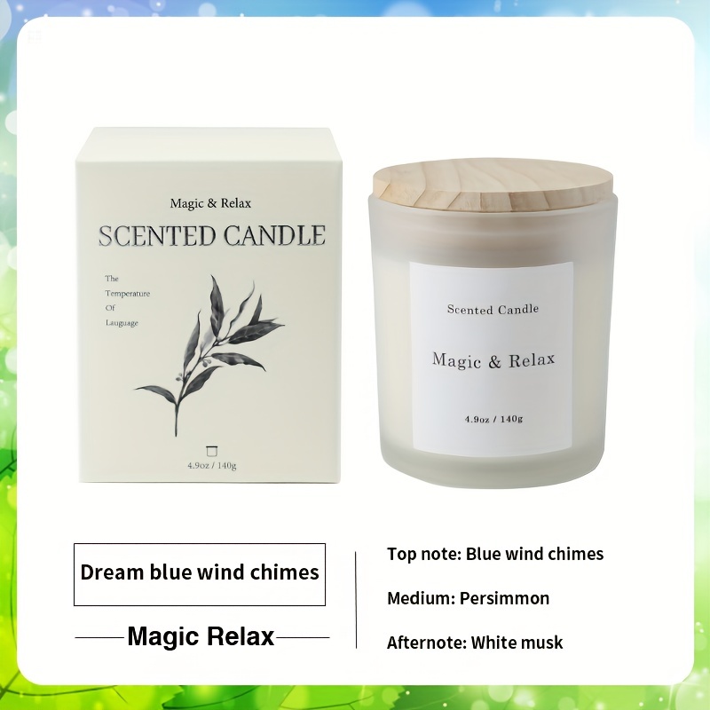 1pc Scented Candles Aromatherapy Glass Jar Candles Log Bottle Frosted Glass  Aromatherapy Candle Kiss Earth Aromatherapy Indoor Bedroom Long Lasting  Sleep Aid Soy Wax Incense Romantic Art Gift Box Girls