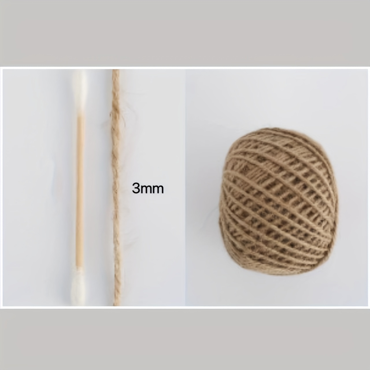 Christmas Twine String Crafts Cotton String Natural Jute - Temu