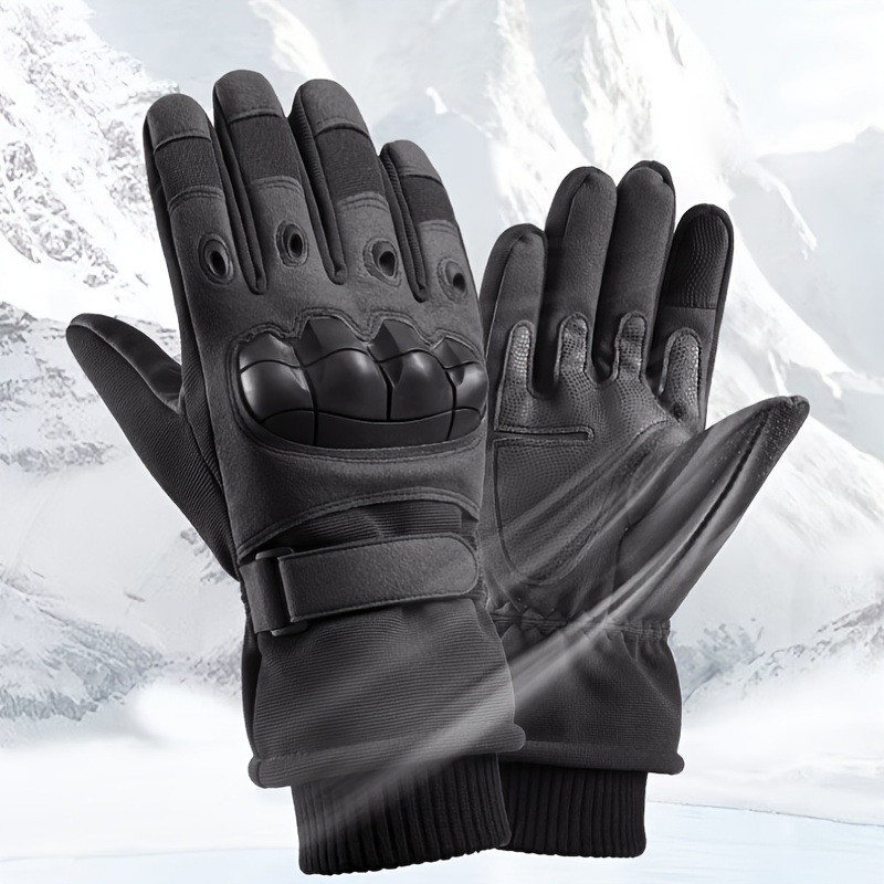 Winter Cold proof Touch Screen Gloves Men's Windproof - Temu Canada