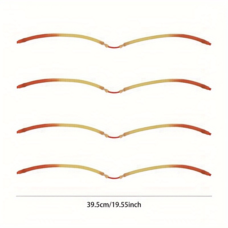 4pcs 3060 Traditional Fish Shooting Rubber Band, High Elasticity Durable  Rubber Band, Fishing Accessories