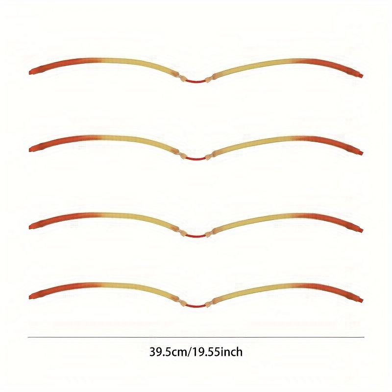 3pcs Elastic Rubber Band For Catching Fish, Fishing * Slingshot Rope,  Fishing Supplies