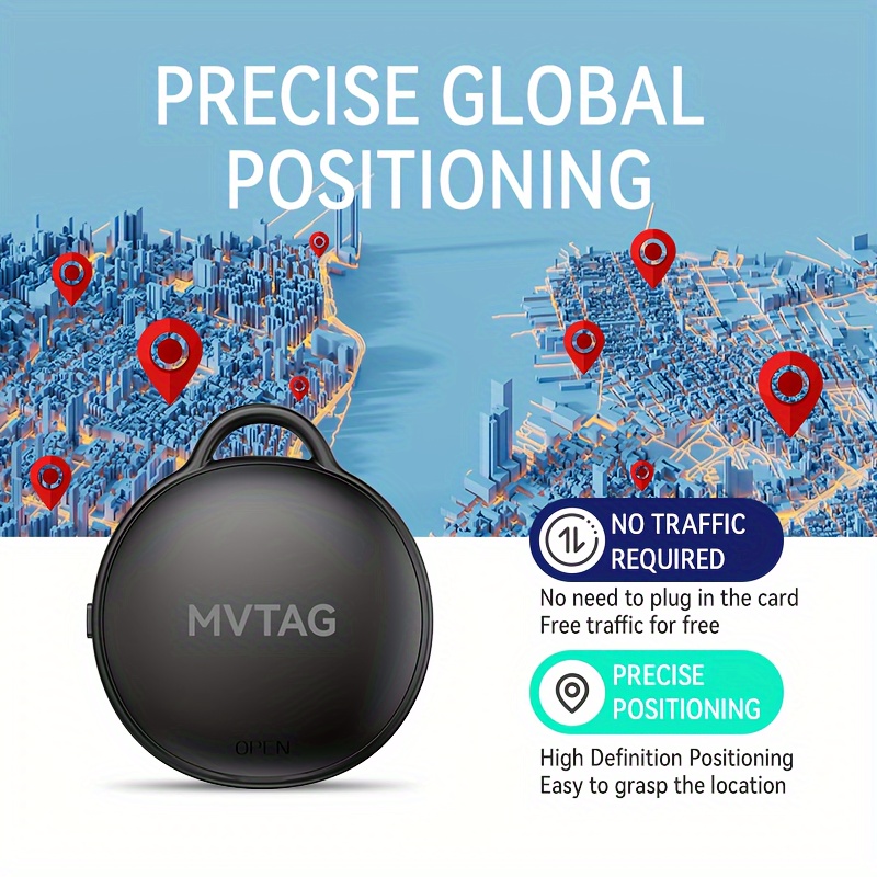 GPS Tracker for Vehicle,Magnetic Mini GPS Tracker LocatorReal Time, No  Subscription,Anti-Theft Micro GPS TrackingDevice with Free App for Cars,  Kids