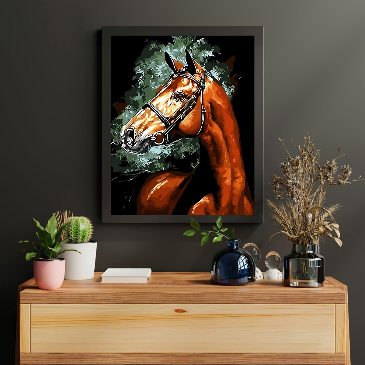 Diy Digital Canvas Oil Painting Adults Kids, Paint By Number Kits, Numbers  Painting, Painting Numbers Adults For Home Decorations - Horse Walking By  The Sea (without Frame) - Temu Philippines