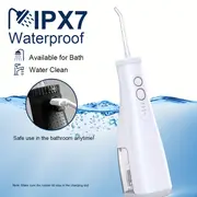Professional Oral Hygiene Oral Irrigator IPX7 Waterproof  Tips Oral Care Appliances Rechargeable Water Flosser Cleaning details 5