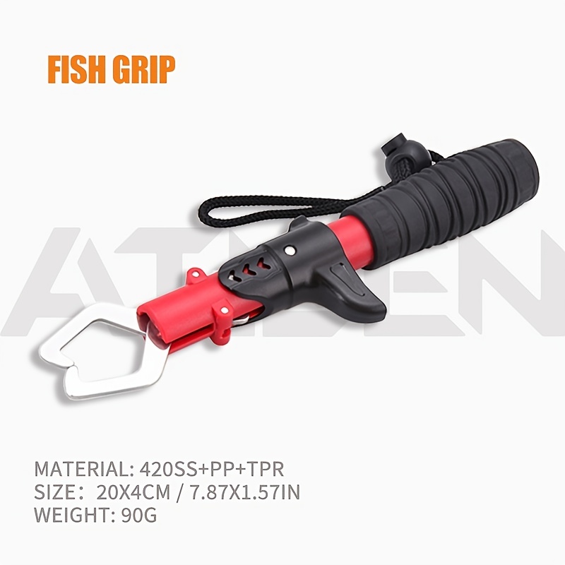 Fishing Gripper Portable Stainless Steel Fish Lip Controller Fishing Plier  Set