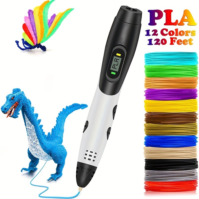 3D Printer Pen 3D Pen OLED Display For Kids/Adults Art Craft Print PLA/ABS  Filaments 3D Drawing Printer Creative Design Drawing - AliExpress