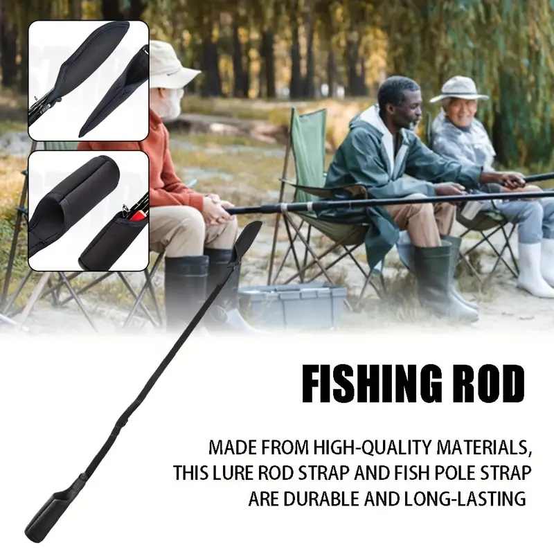 Durable Thicken Fishing Rod Protector Adjustable Fishing - Temu