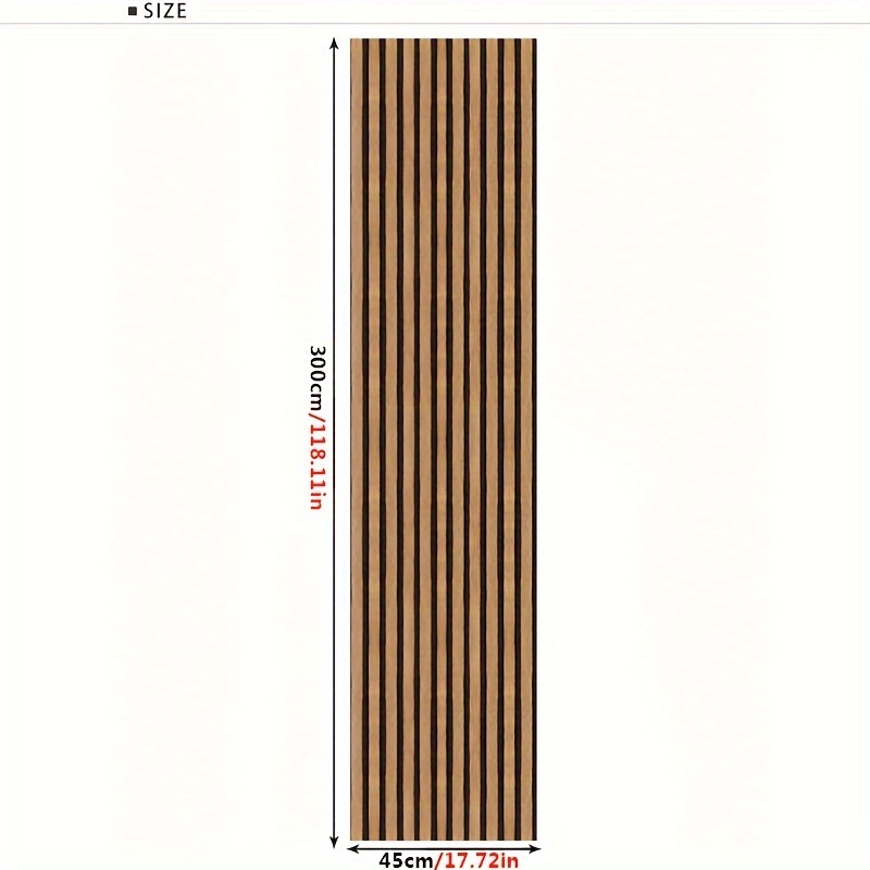 Wood Grain Wallpaper - 1m/, Waterproof Pvc, Removable Decorative Contact Paper For Room Makeover, Cabinet Refurbishment