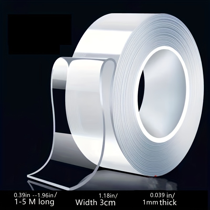 Heavy Duty Double Sided Tape: Waterproof Transparent And - Temu