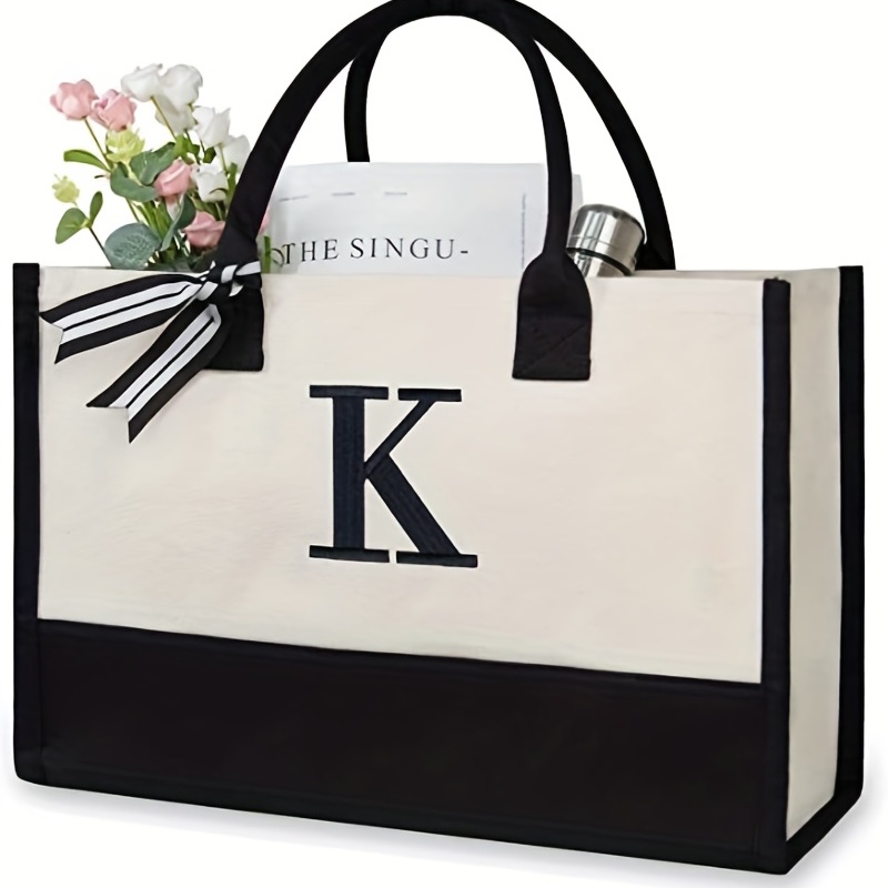 Monogrammed Tote Bags & Personalized Beach Bags