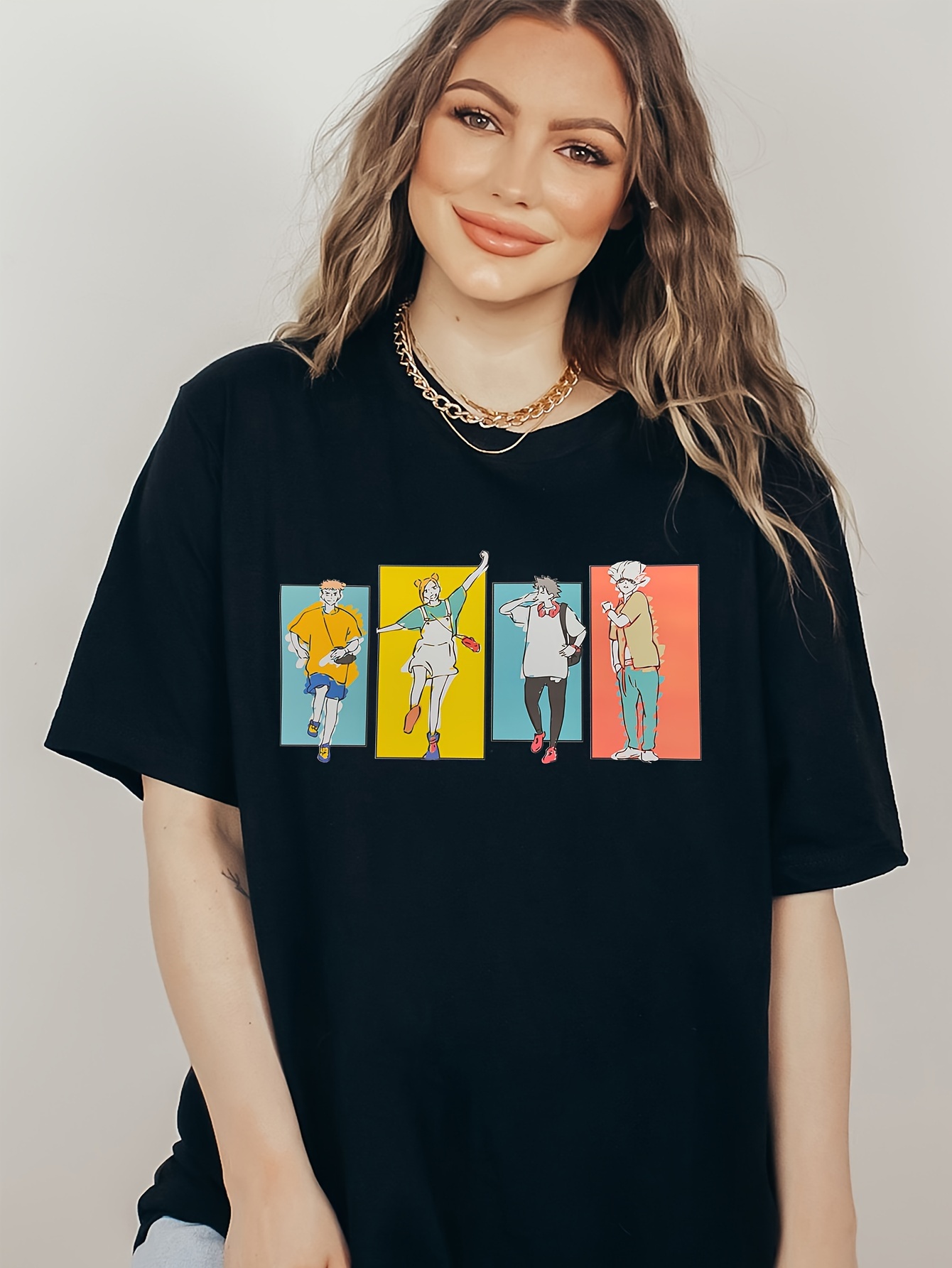 Anime Print T Shirts