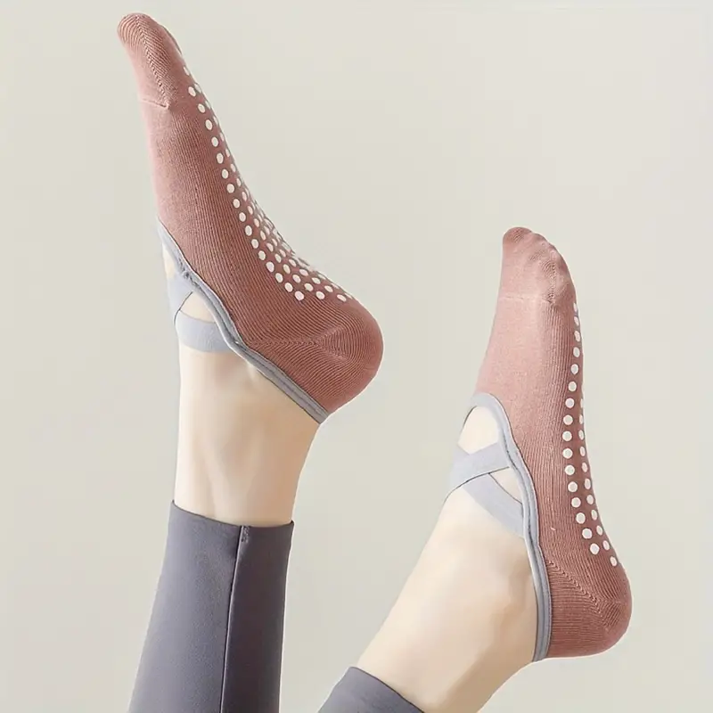 Non Slip Yoga Sock Grip Sock Pilates Sock Skid Socks With Grips