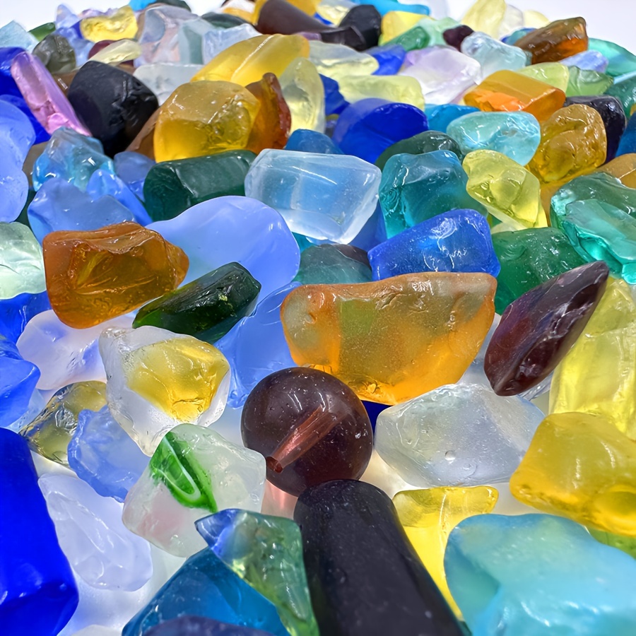 Colorful Glass Sand For Landscaping Glass Aquarium - Temu