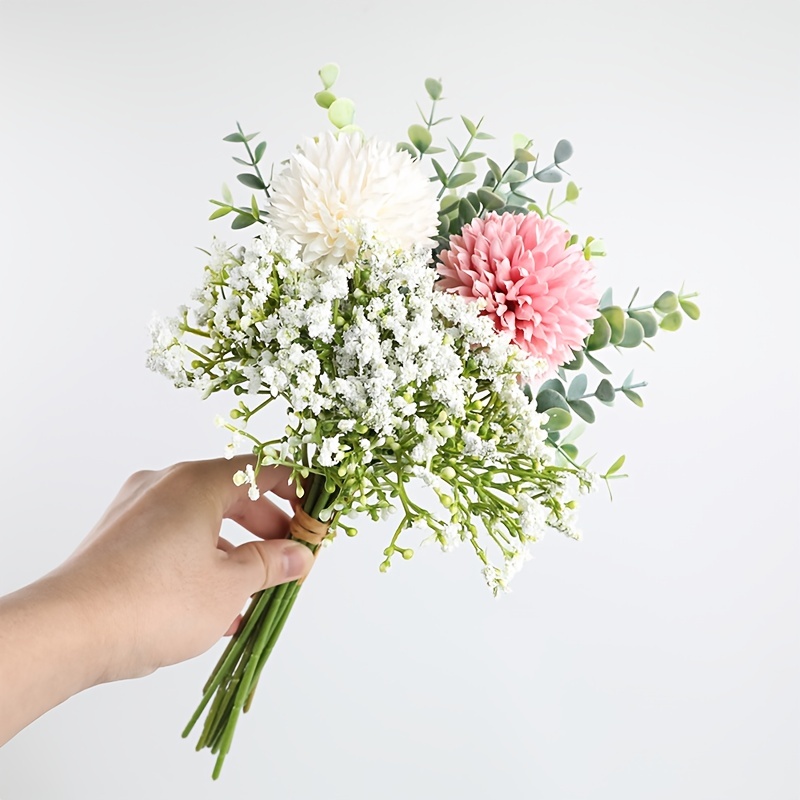 Baby's Breath Artificial Flowers Gypsophila Bride Holding - Temu