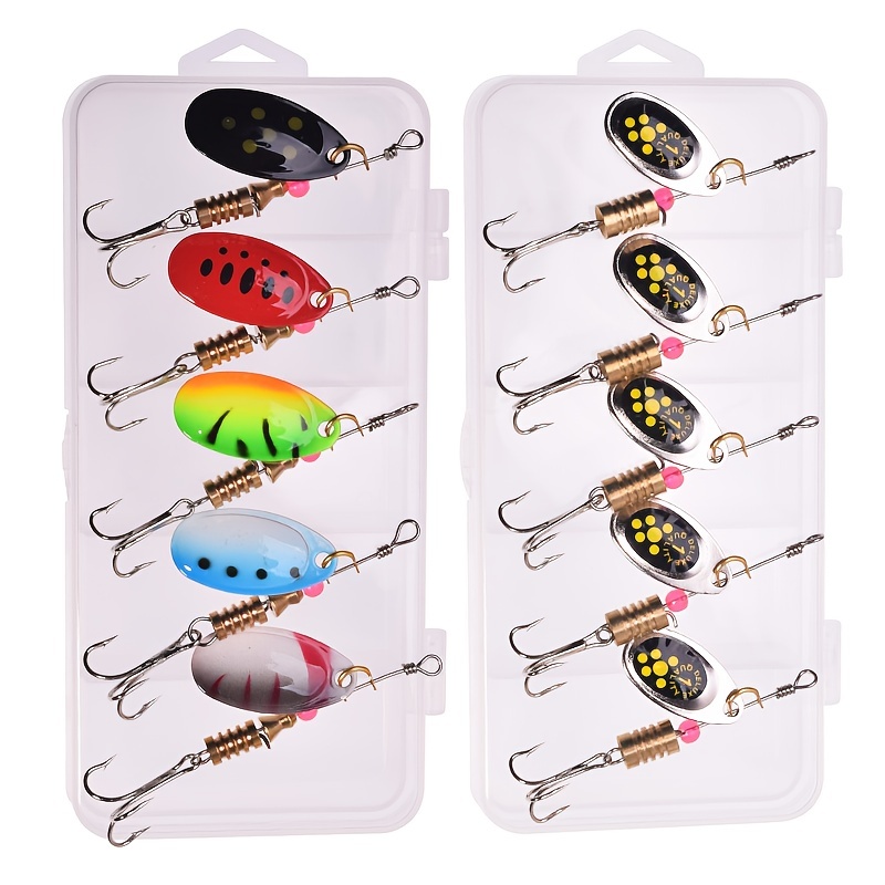 50PCS Nickel & Gold Plated In-line Spinner Blades Steel Material,DIY Trout  Pike Fishing Lures Tackle Craft - AliExpress
