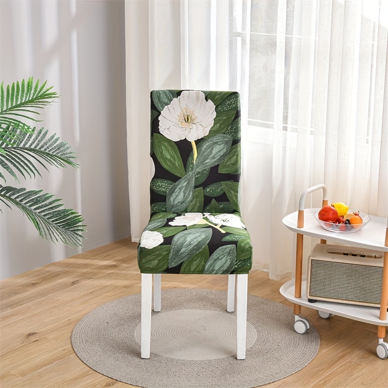 1 Funda Asiento Silla Floral Funda Asiento Silla Comedor - Temu