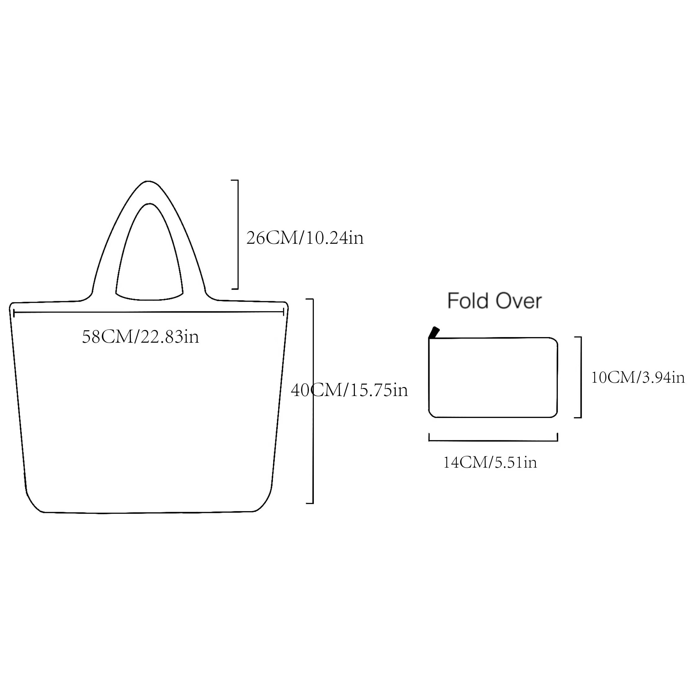 Rainbow Colorblock Shoulder Bag, Foldable Lightweight Storage Bag,  Versatile Bag - Temu Germany