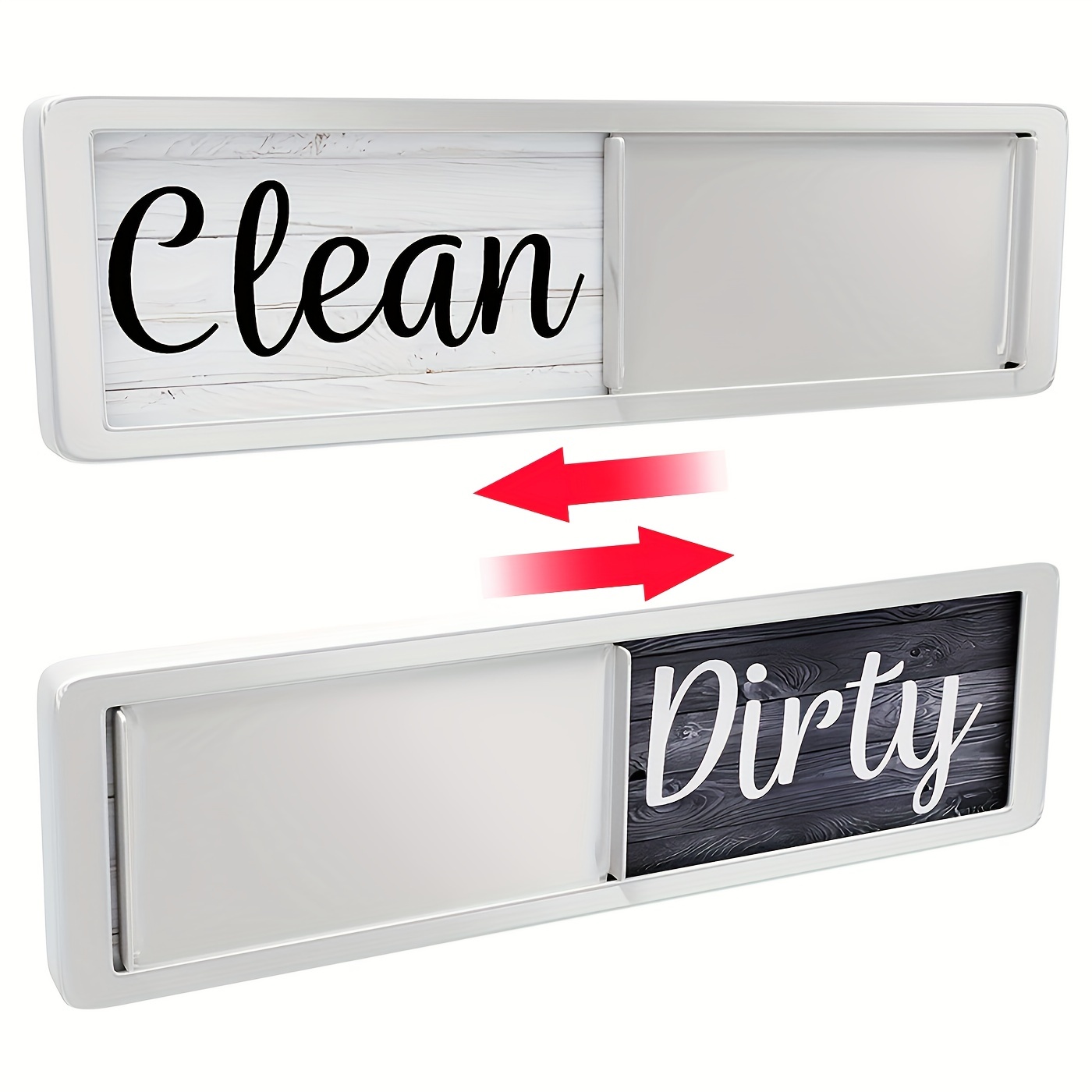  Dishwasher Magnet, Clean Dirty Sign Indicator for Dishwasher  Non-Scratch Easy to Read and Strong Slide for Changing Signs, Sleek and  Convenient Design, Heavy Duty Magnet with Optional Stickers : Home 