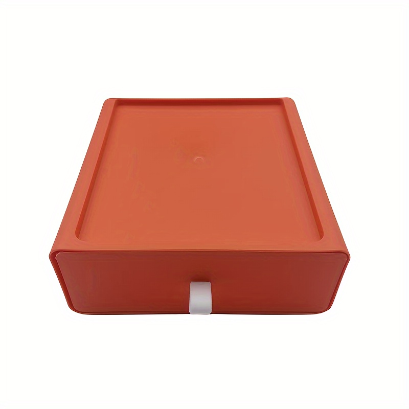 1pc Desktop Cosmetic Storage Box Contrast Color Drawer Type Temu New