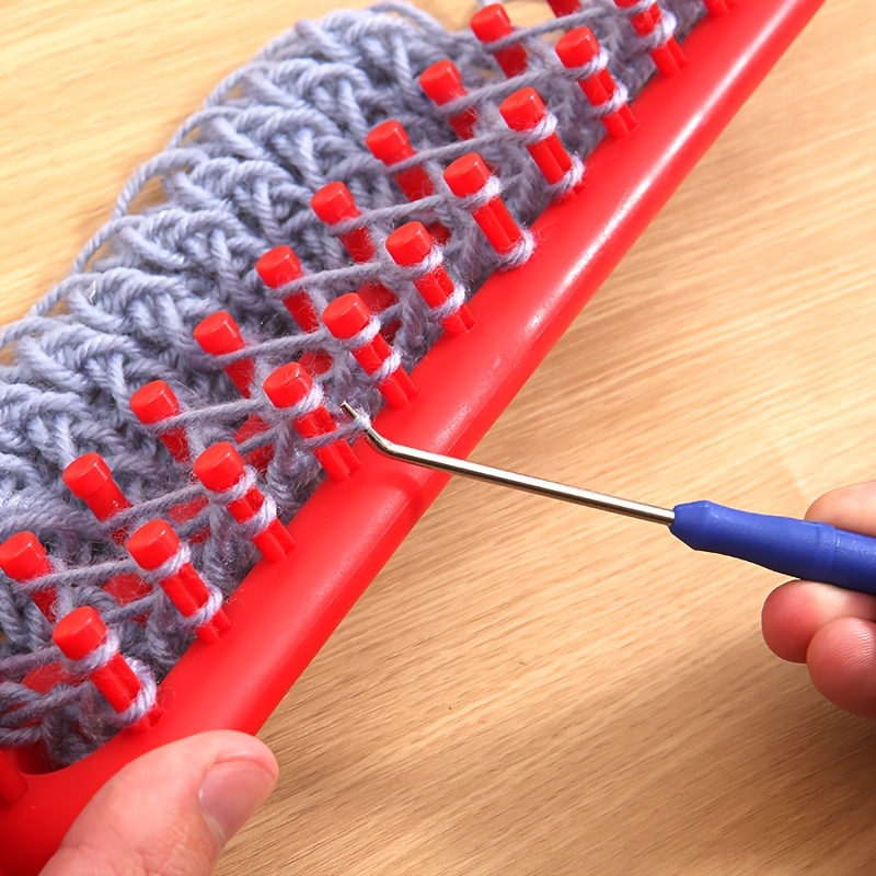 1 Set Scarf Knitter Rectangle DIY Handmade Knitting Loom Scarf