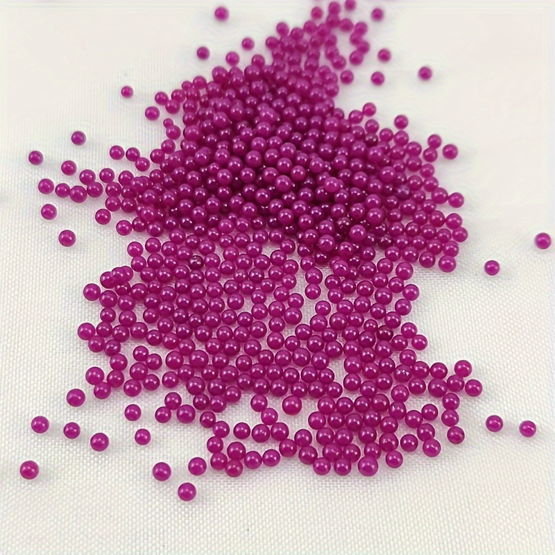 2mm Seed Beads - Transparent Iridescent (1000pcs)