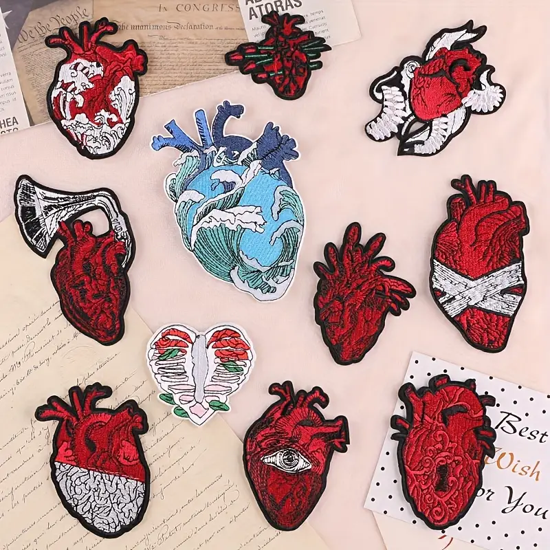 Embroidered Iron on Patches For Diy Clothing And Accessories - Temu