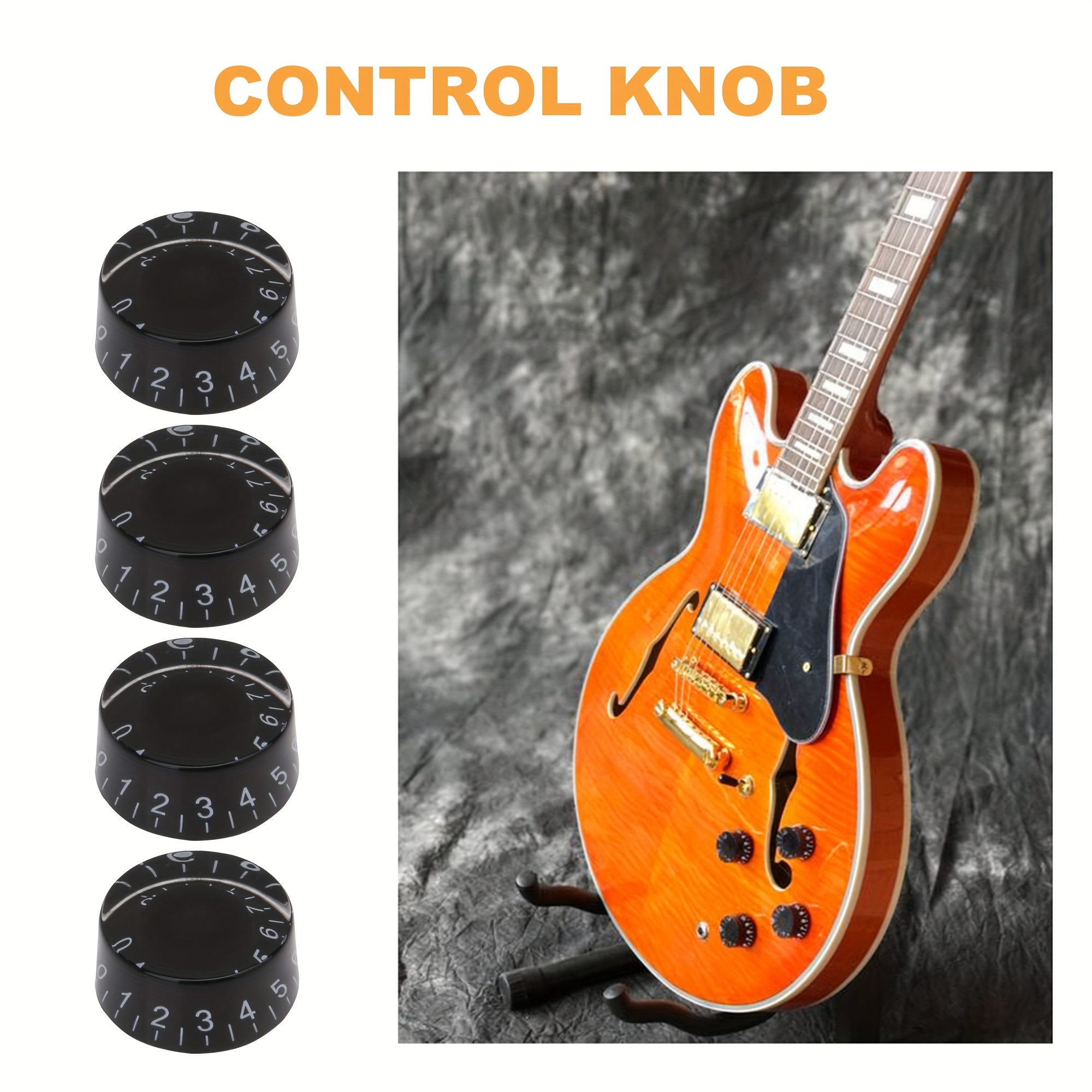 Epi Lp Electric Guitar Volume Tone Knobs Set Speed Control - Temu