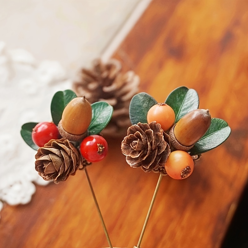 Circle Hair Pin with Stick