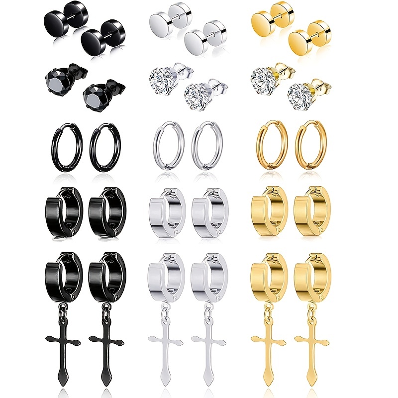 Enjoy 365 Day Returns Featured products ONESING 17 Pairs Earrings for ...