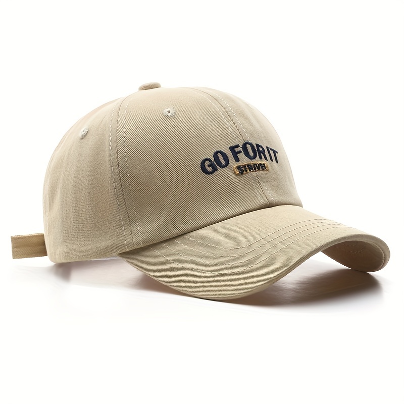 Embroidered Baseball Hat Adjustable Outdoor Sun Hat