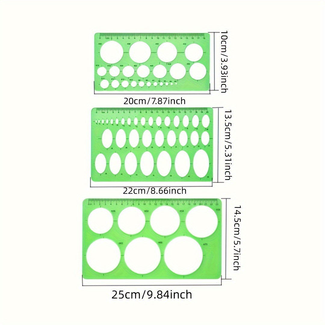 Spiral Circle Template For Drawing Spiral Art Clear Gear - Temu