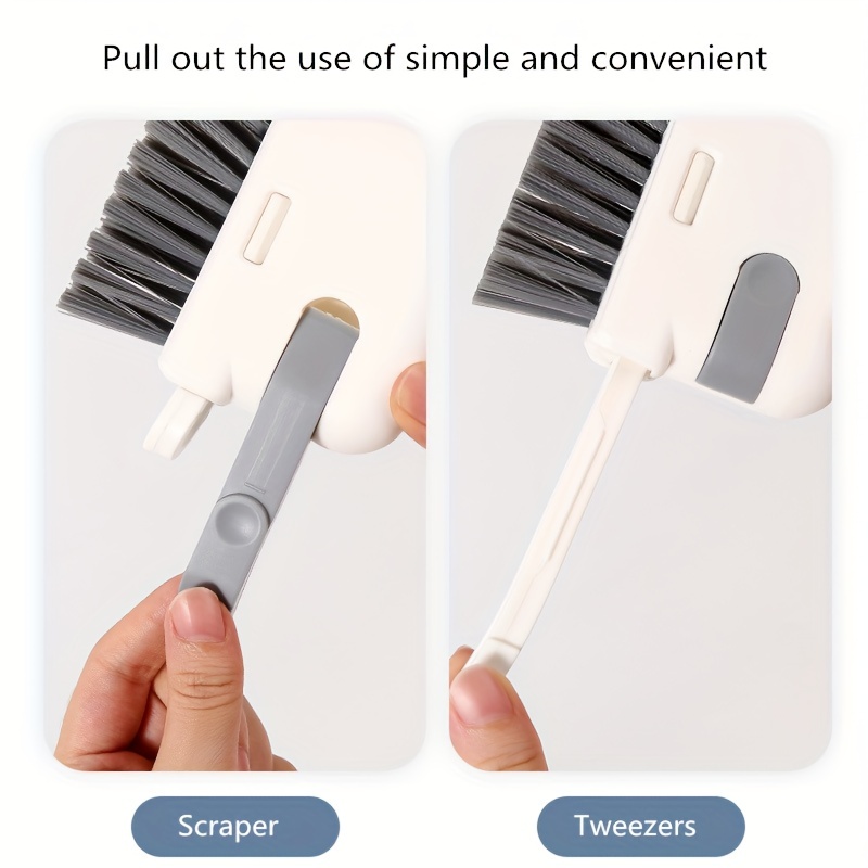 Detachable 1 Slot Cleaning Brush, Groove Cleaning Brush, Multifunctional  Crevice Brush, Window And Door Groove Brush, Detailing Brush, Flexible  Scrub Brush, No Dead Corner Brush, Cleaning Supplies, Cleaning Tool, Back  To School